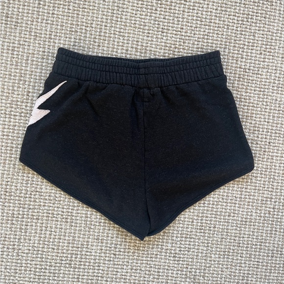 Aviator Nation booty shorts bolt *BLACK AND WHITE NOT PINK * - Picture 5 of 6
